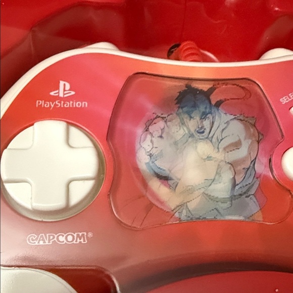 Capcom Street Fighter PlayStation Controller Ryu & Chun-Li Official Hologram Rar - Picture 4 of 10
